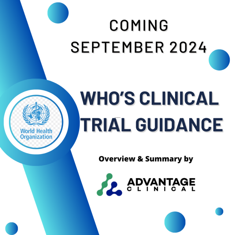 WHO Guidance Best Practices For Clinical Trials