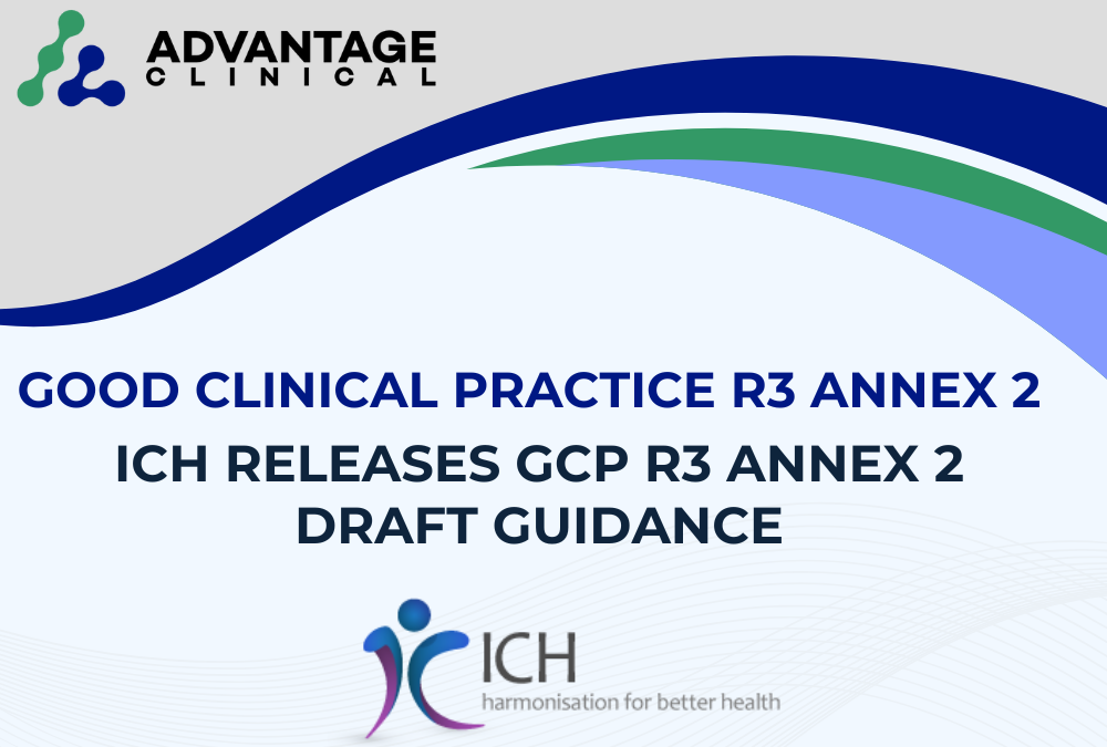 ICH Releases Draft Annex 2 for GCP E6(R3): Public Consultation Now Open